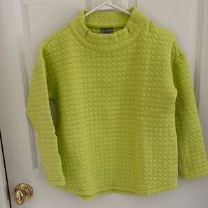 T by Talbots green top small petite.
